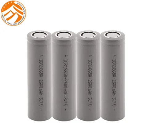 IEC62133 بطارية الليثيوم ذات الحرارة العالية لسيليندر لي آيون 18650 3.7v 2600mah 5
