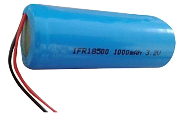 IFR 18500 1000mah 3.2v LFP 3.7V بطارية ليثيوم أيون قابلة لإعادة الشحن 1200mah 1500mah 1