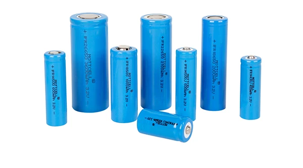 14500 3.2 فولت بطارية الليثيوم القابلة لإعادة الشحن AA حجم 600mAh 500mAh 8