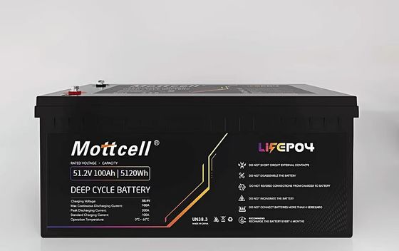 بطارية الليثيوم الصناعية لـ LiFePO4 48V 100Ah للشاحنات الكهربائية والطاقة الشمسية