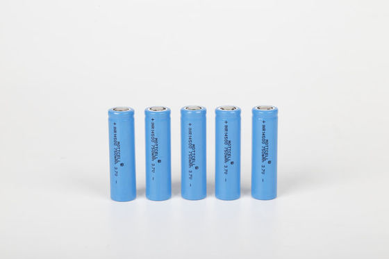 بطارية الليثيوم ذات الأسطوانة القابلة لإعادة الشحن صغيرة AA حجم 3.2V 600Mah IFR 14500