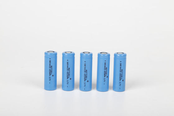 LiFePO4 3.2V 18500 بطارية قابلة لإعادة الشحن 1200mAh حلقة 18490 بطارية لي أيون