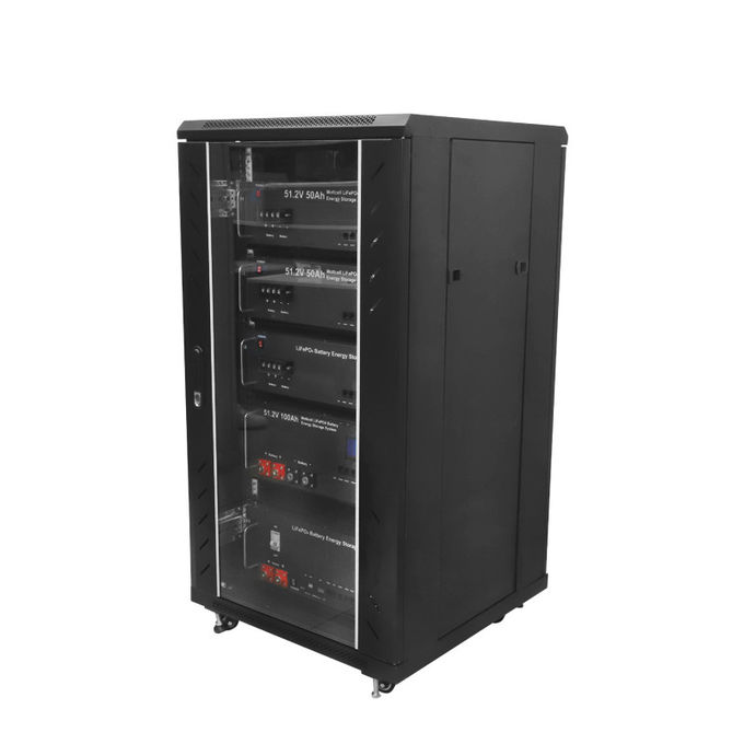 19" رف Ess قابلة للتخصيص سكنية ESS DC 50ah 100ah بطارية الليثيوم حلول تخزين الطاقة 3