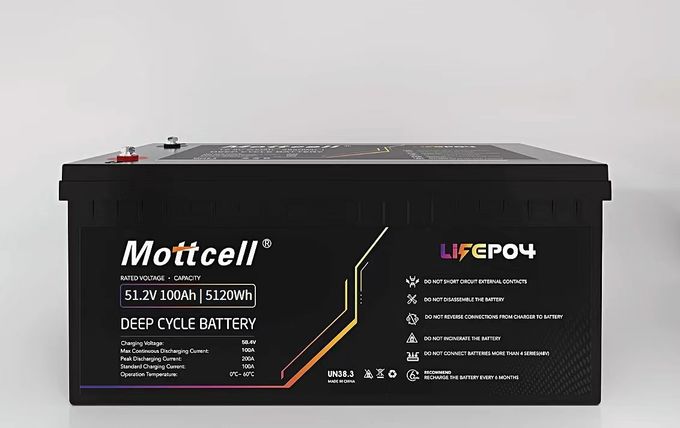 بطارية الليثيوم الصناعية لـ LiFePO4 48V 100Ah للشاحنات الكهربائية والطاقة الشمسية 3
